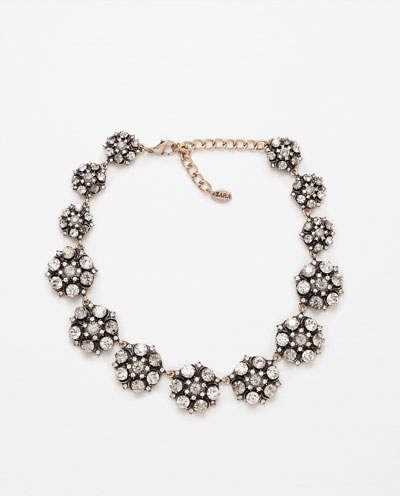 Collar joya. Zara 2015.
